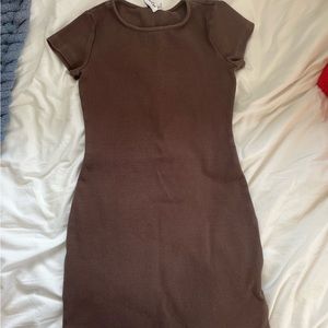 Princess Polly Size 4 Brown Dress